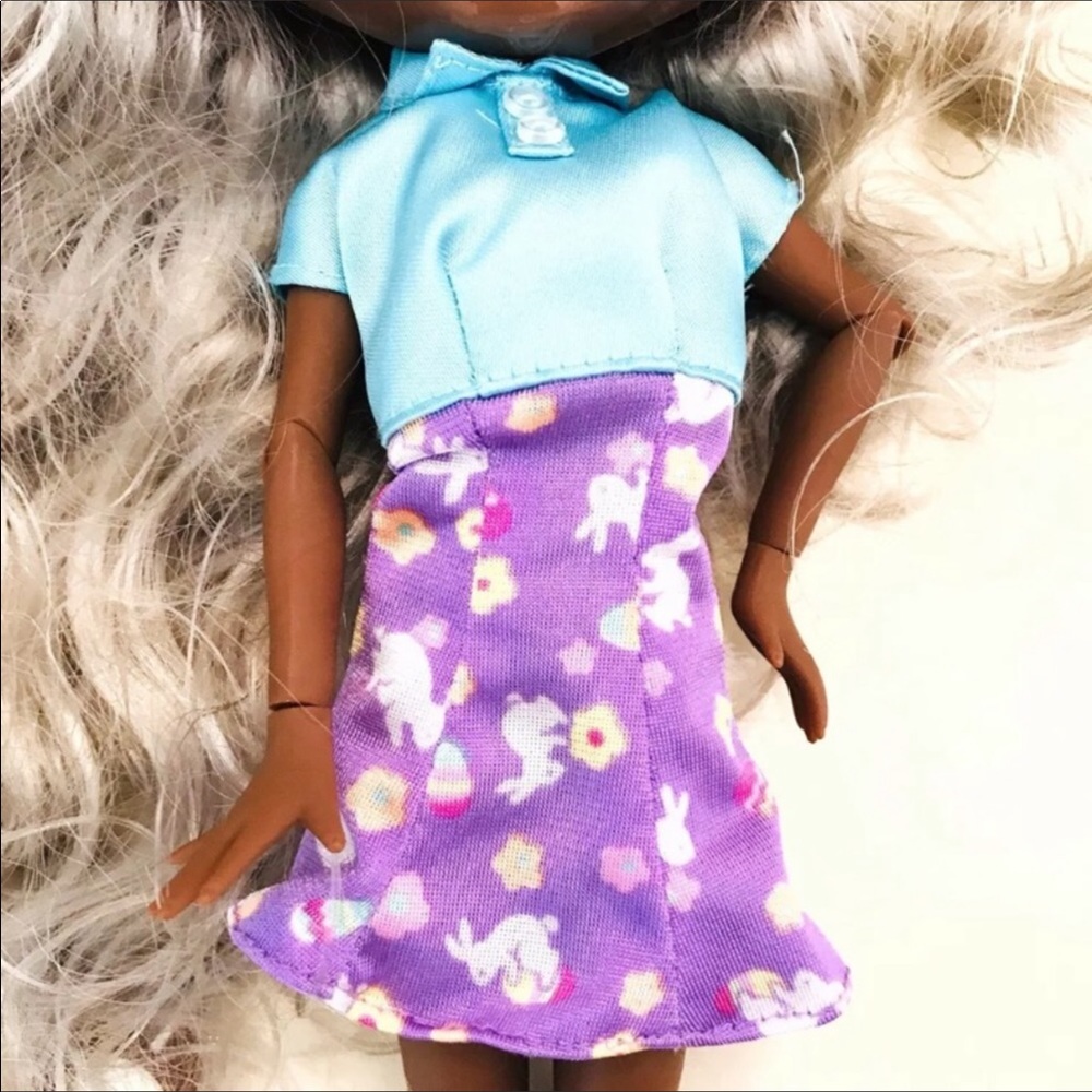 Vintage Easter Surprise Barbie Dress 1998 Bunnies